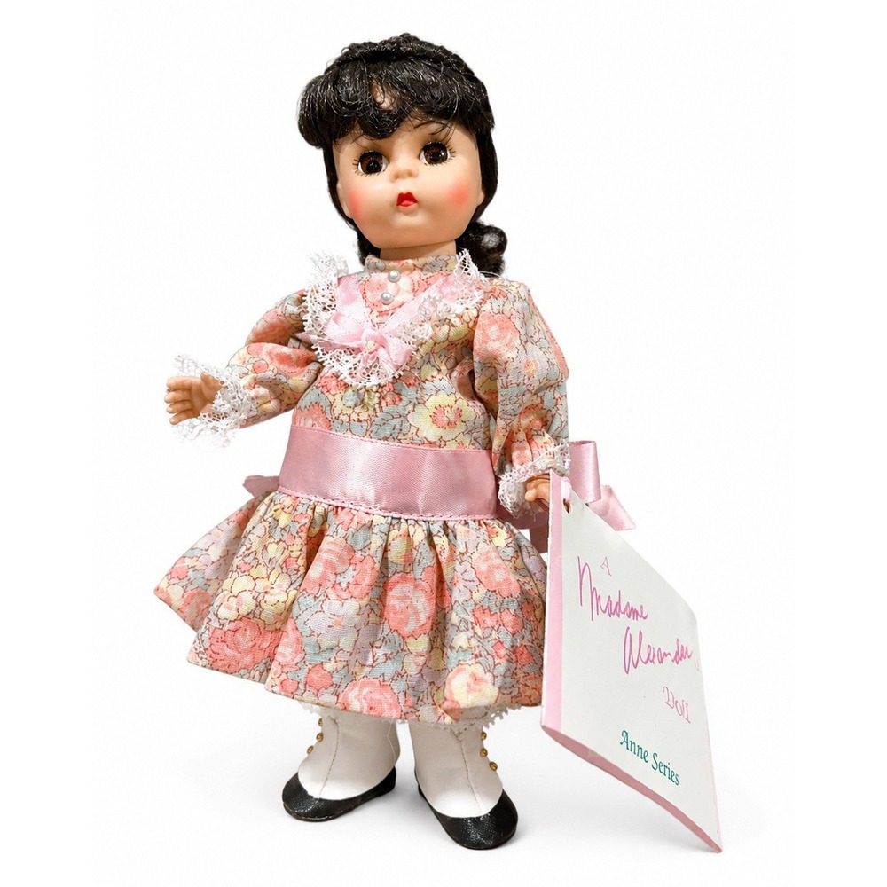 Madame Alexander Wendy 8" Doll Anne Series Pink Floral Dress Removable Clothes